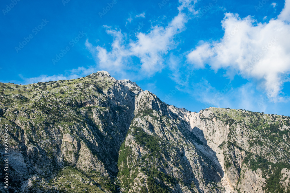 Beautiful mountain landscape of Mount Cika in Albania