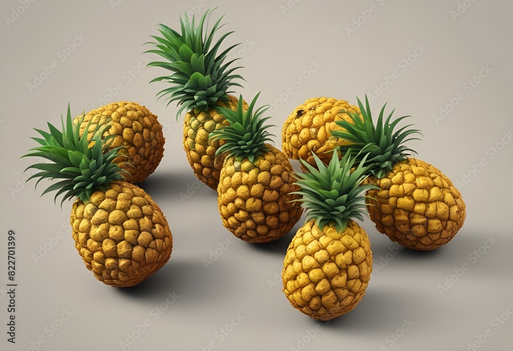 Fresh and Juicy Pineapples Fresh and Juicy Pineapples