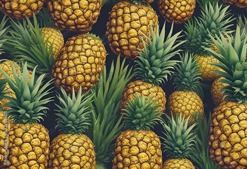 Fresh and Juicy Pineapples Fresh and Juicy Pineapples
