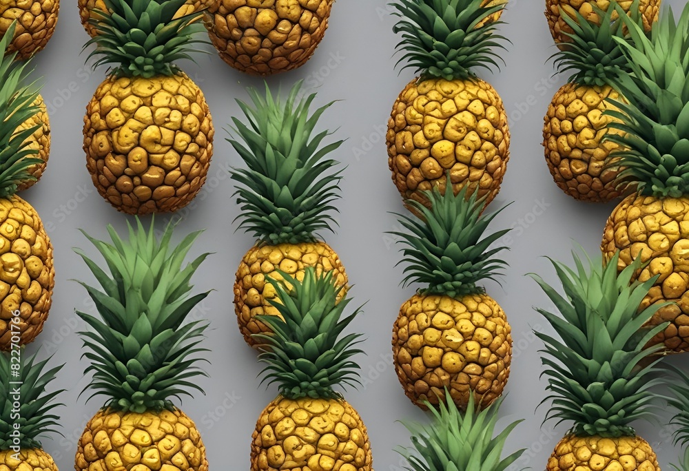 Fresh and Juicy Pineapples Fresh and Juicy Pineapples