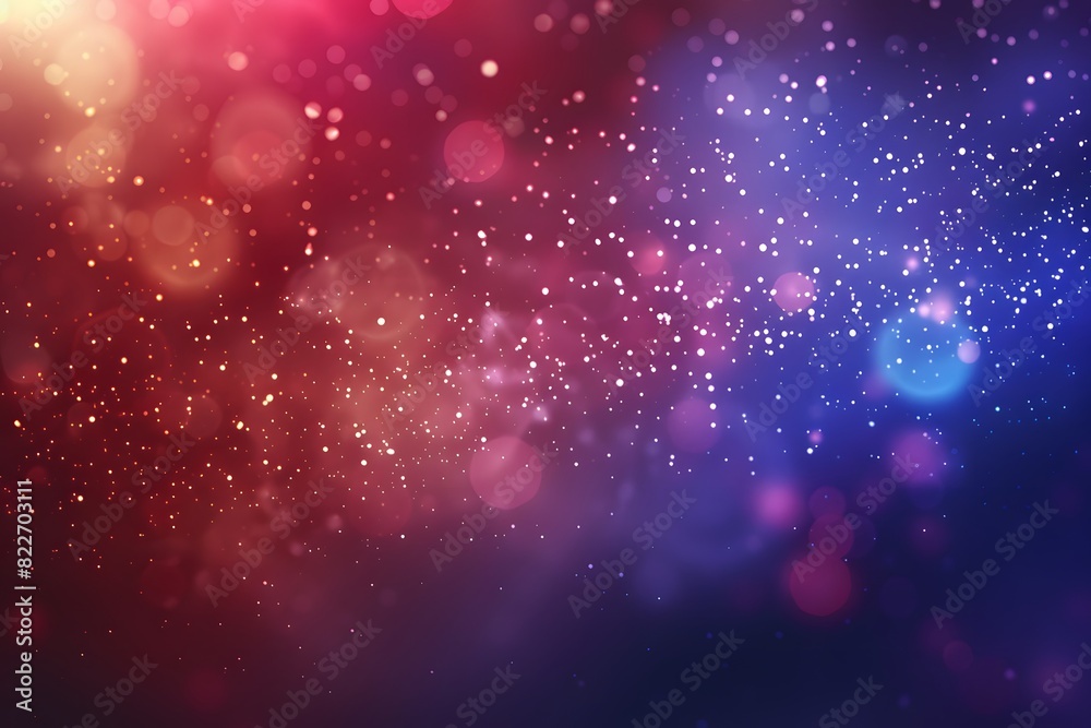 Fototapeta premium Abstract Background with Glitter Lights and Defocused Stars