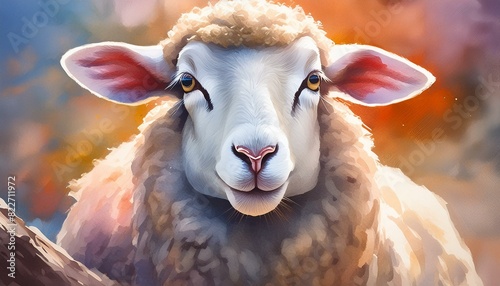 ふわふわの羊の大迫力、野生の眼差しに引き込まれる photo