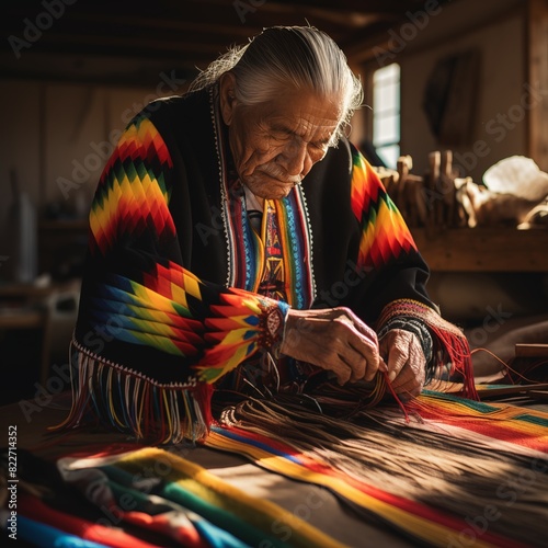 Native woman photo