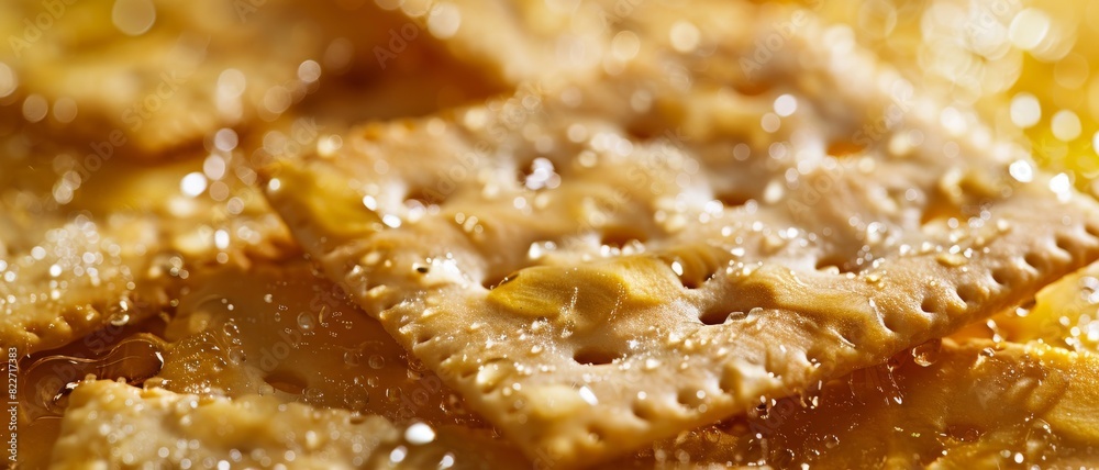 Macro food shot on the texture of corn crackers. Copy space area for text. Background, banner, template, events card. Macro food shot on the texture of corn crackers. Copy space area for text. Background, banner, template, events card.