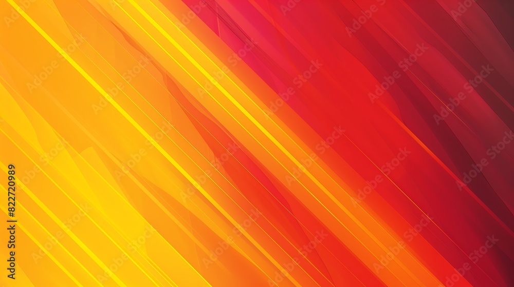 Obraz premium Dynamic Red to Yellow Gradient Background for Energetic Visuals