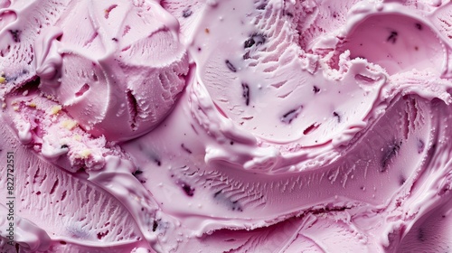 Wallpaper Mural Macro food shot on the texture of ice cream. Torontodigital.ca