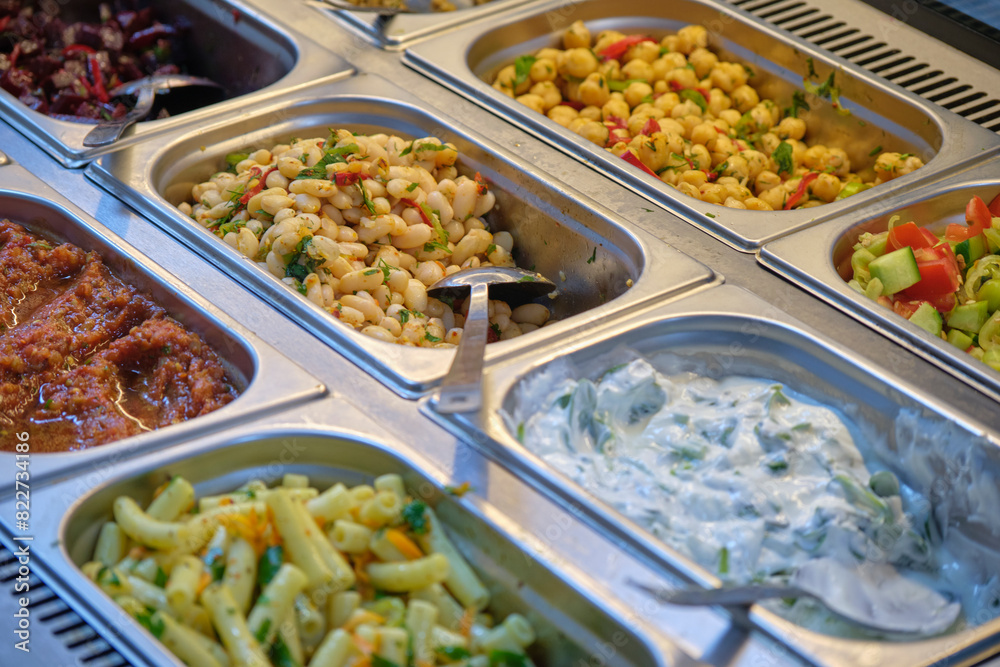 Appetizers on sale in the restaurant