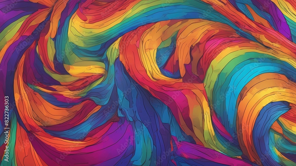 Highly Detailed Rainbow Splash Wallpaper Highly Detailed Rainbow Splash Wallpaper