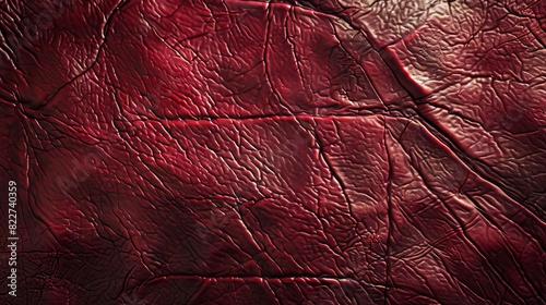 dark red burgundy leather texture background abstract photo