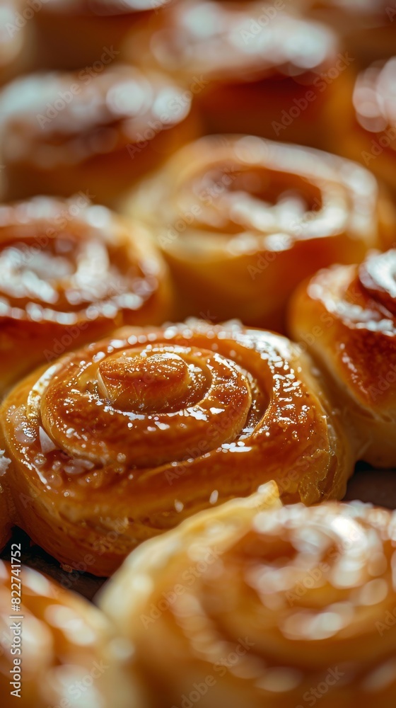 Macro food shot on the texture of sweet rolls. Copy space area for text. Background, banner, template, events card. Macro food shot on the texture of sweet rolls. Copy space area for text. Background, banner, template, events card.