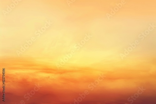 An abstract background with red and yellow as sunset view in clear sky. Yellow, orange red abstract background with gradient color with painting vibrant watercolor brush. Twilight sky. AIG42.