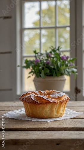 Kouign-Amann - Breton cake made with layers of butter and sugar.