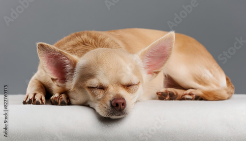 Adorable Sleeping Chihuahua © Portrait Animals