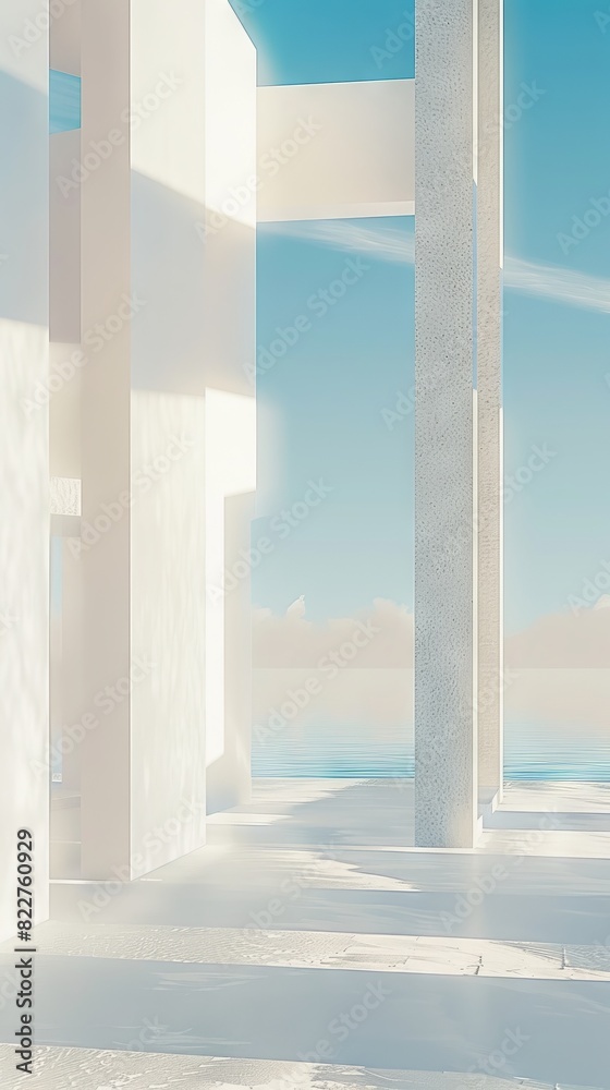 Obraz premium World Architecture Day Concept. Modern architecture background for business