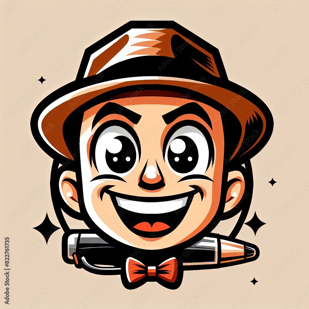 Fototapeta premium cartoon character