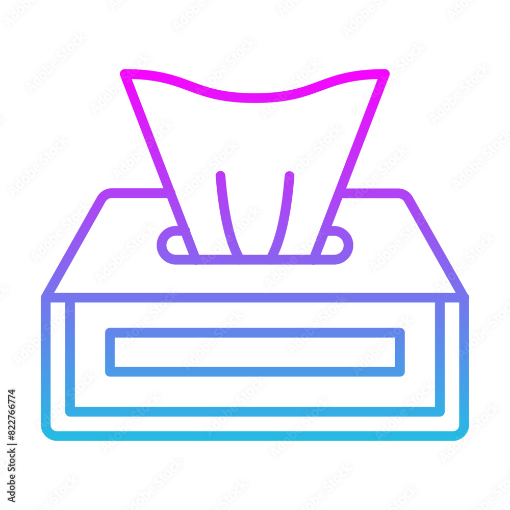 Tissue Box Icon Tissue Box Icon