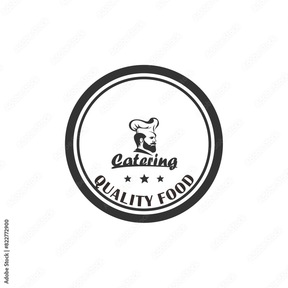 chef logo vector template illustration design chef logo vector template illustration design