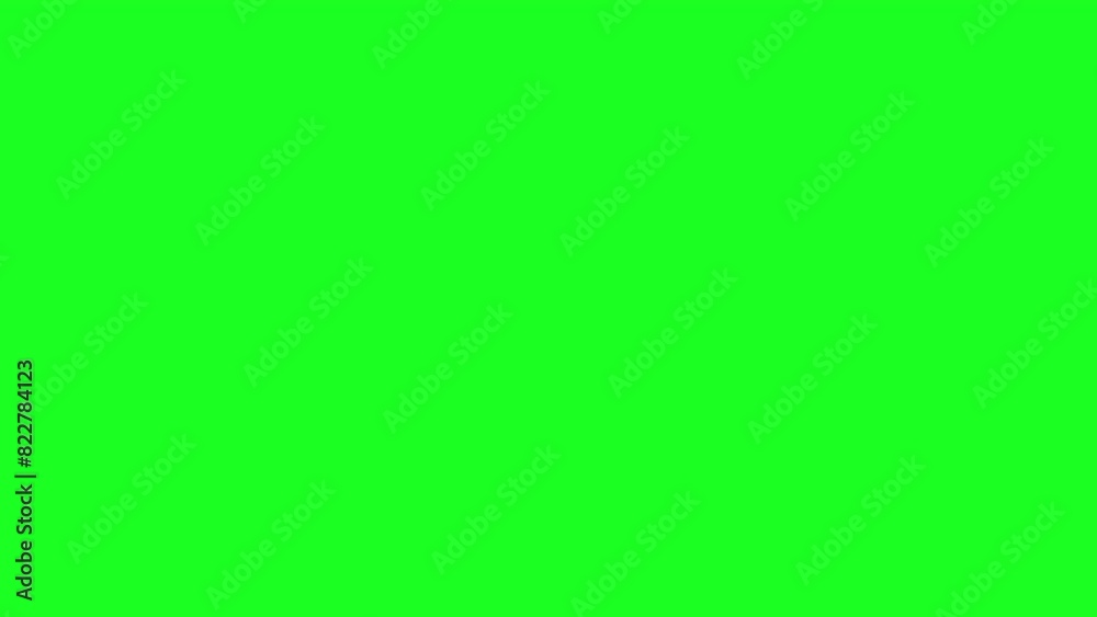 Simple circular transition to next sequence with green background Simple circular transition to next sequence with green background