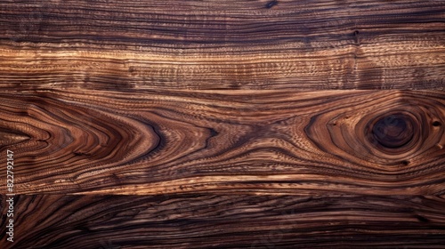 luxurious walnut wood texture with rich oil finish horizontal pattern illustration