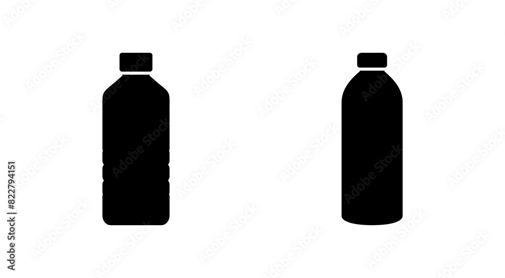 Bottle icon set. bottle vector icon Bottle icon set. bottle vector icon