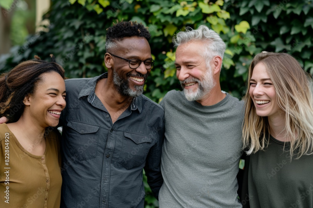 Diverse Group of People Togetherness Smiling Happiness Portrait Concept Diverse Group of People Togetherness Smiling Happiness Portrait Concept
