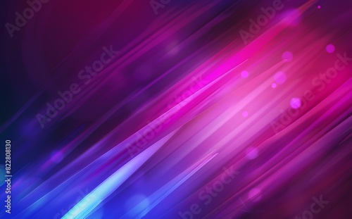 Abstract Blurred Purple and Blue Gradient Background with Speed Lines