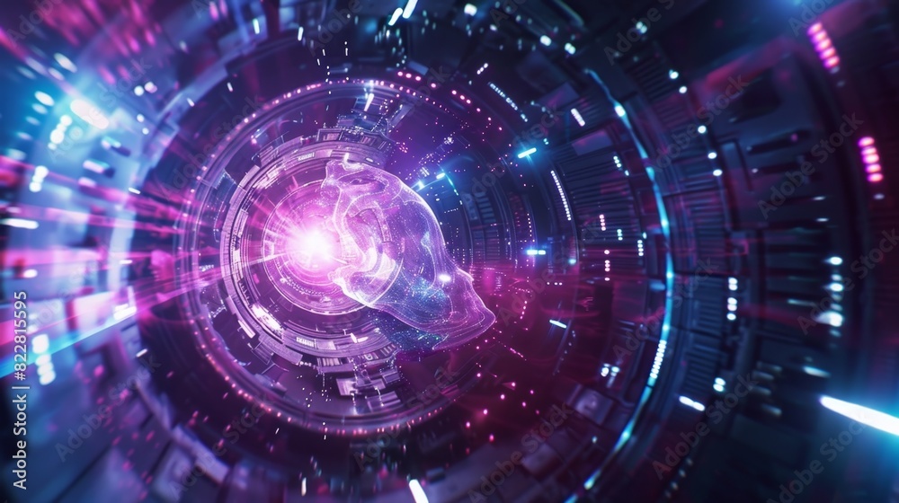 With the ability to manipulate time and space in the VR simulation the user travels through a wormhole emerging in a distant part of the universe and encountering new wonders along