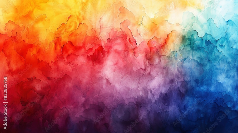 Spectral Symphony: Watercolor Rainbow Ensemble Spectral Symphony: Watercolor Rainbow Ensemble
