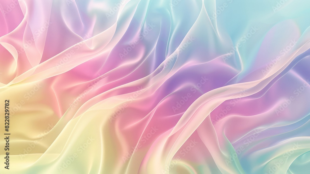 Abstract background featuring soft pastel gradients blending seamlessly into each other