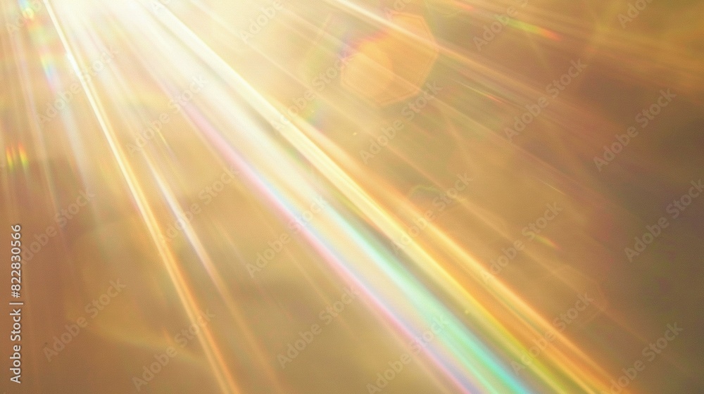 Beige Flare and Rainbow Texture: Caustic Light Beams Aesthetic Background Beige Flare and Rainbow Texture: Caustic Light Beams Aesthetic Background