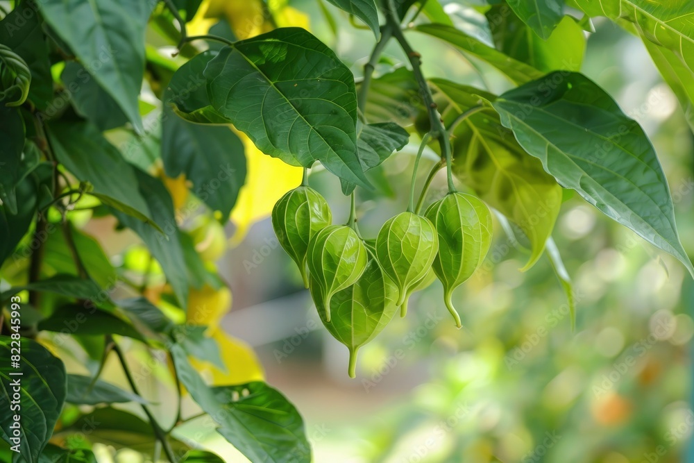Dutch Betel Plants Grow Well in the Home Yard - generative ai Dutch Betel Plants Grow Well in the Home Yard - generative ai