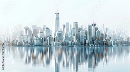 a large city with a lot of tall buildings
