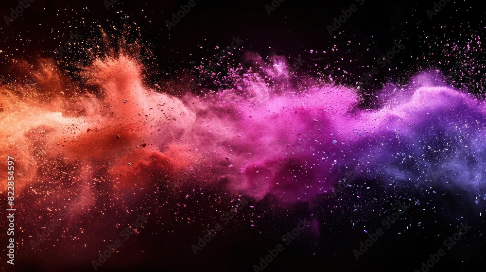 Vivid Spectrum with A Stunning Display of Colorful Confetti Vivid Spectrum with A Stunning Display of Colorful Confetti