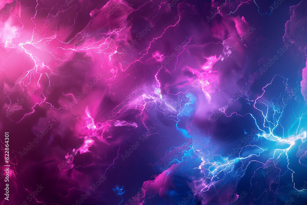 Glowing Lightning Abstract Background. Glowing Lightning Abstract Background.