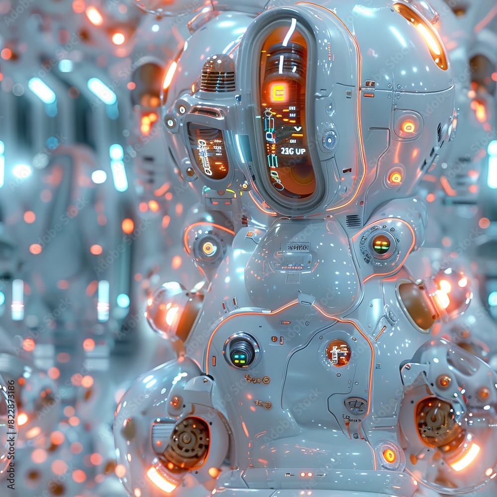 Obraz premium An abstract technology concept backdrop, cyber security, data protection against hackers. 