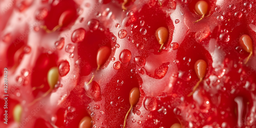 berry fresh: a strawberry closeup, a closeup of the strawberry texture, showcasing its vibrant and juicy surface with visible seeds and subtle gradients in its red hues berry fresh: a strawberry closeup, a closeup of the strawberry texture, showcasing its vibrant and juicy surface with visible seeds and subtle gradients in its red hues