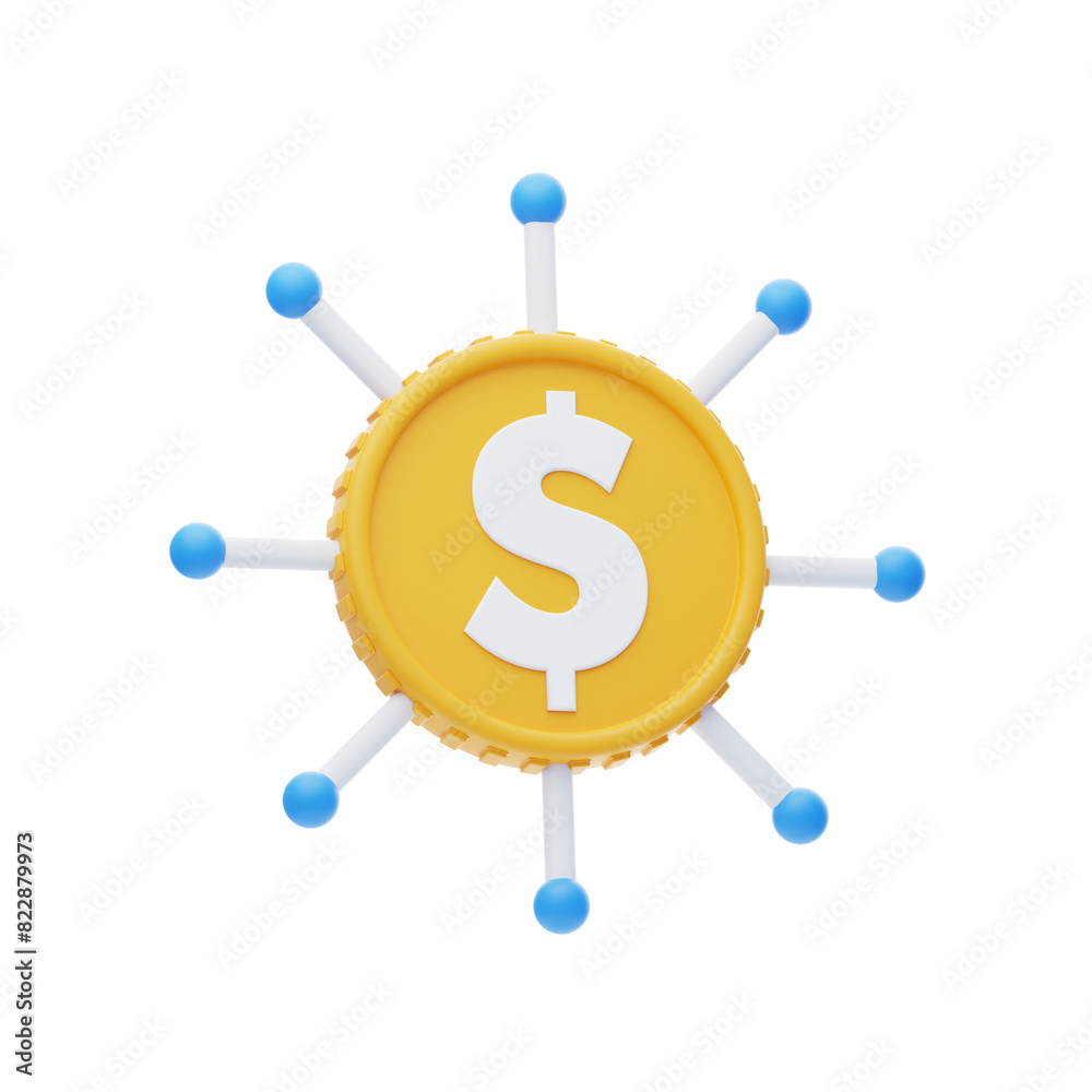 3D Financial Network linking global markets 3D Financial Network linking global markets