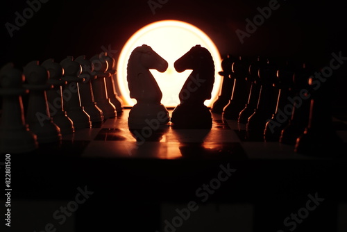 playing chess