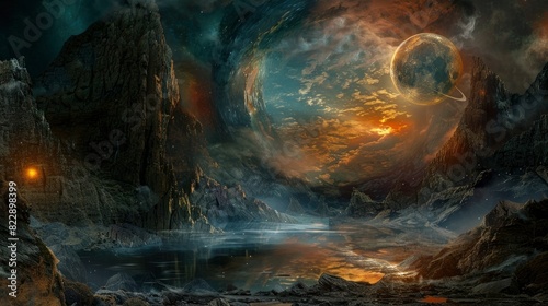  Discounts, US business, technicolor dreamscapes in fantasy art, neolithic cave paintings, VFX photo