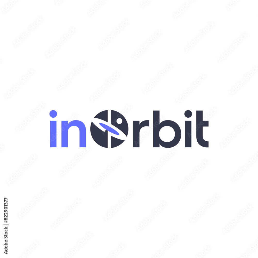 Orbit and planet logo vector illustration Orbit and planet logo vector illustration
