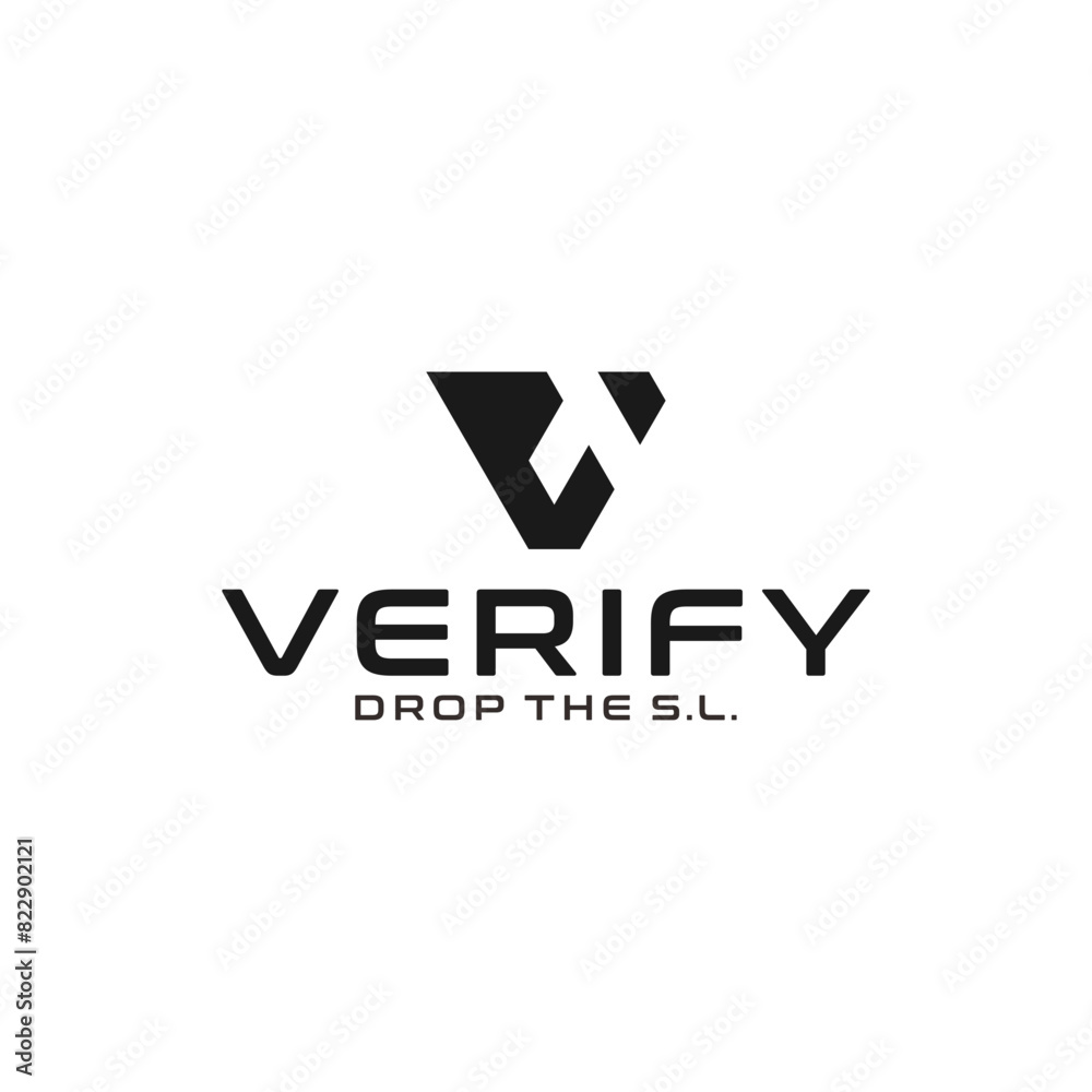 Letter V logo vector design Letter V logo vector design