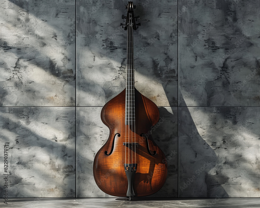 violin on the wall