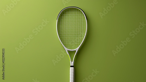 tennis racket and ball © Phongsatorn