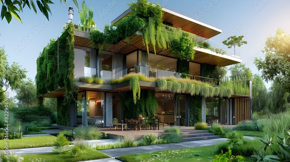 Sustainable Living Oasis Eco-Friendly Home Design
Green Home Dream Ground Heat Pump Paradise