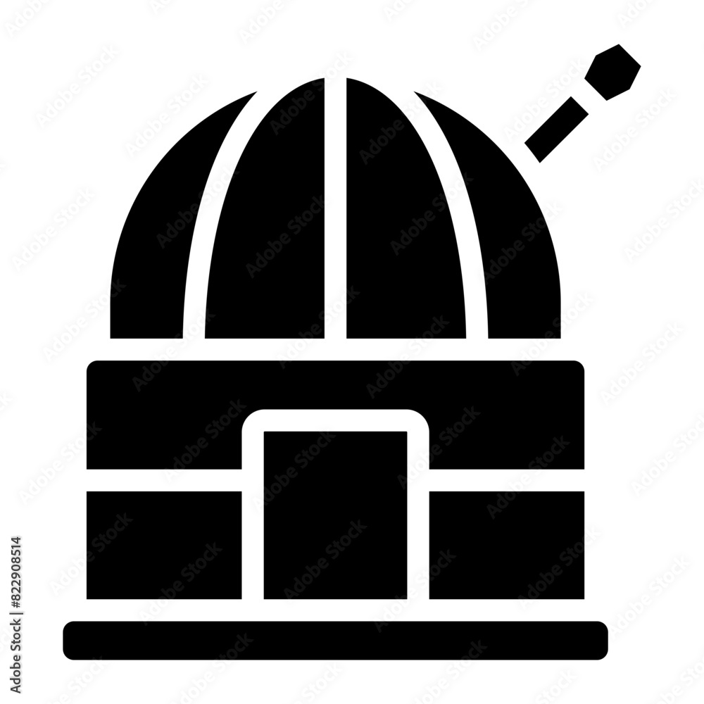 observatory glyph icon observatory glyph icon