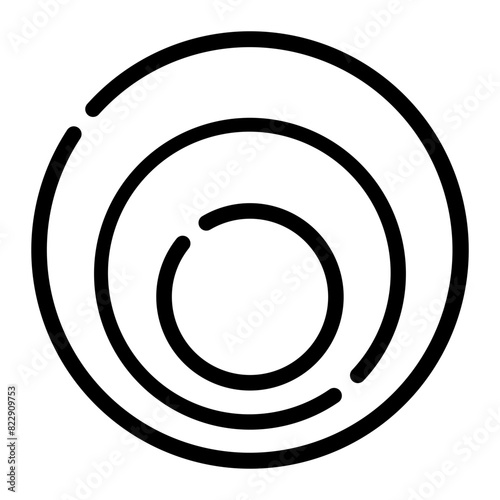 doppler effect line icon
