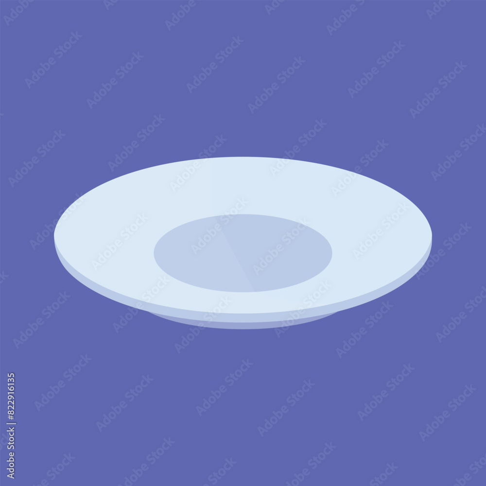 Plate cutlery vector icon. plate dish icon. plate dining vector. empty plate Plate cutlery vector icon. plate dish icon. plate dining vector. empty plate