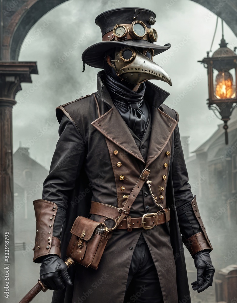 Enigmatic Steampunk Physician