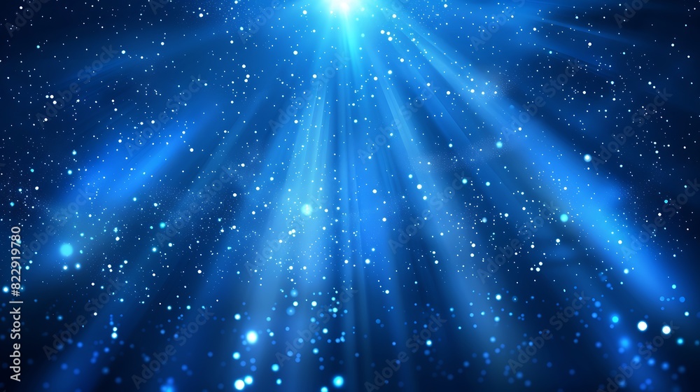 Abstract blue glow background with lights beam background Abstract blue glow background with lights beam background