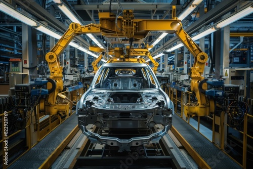 automated car manufacturing